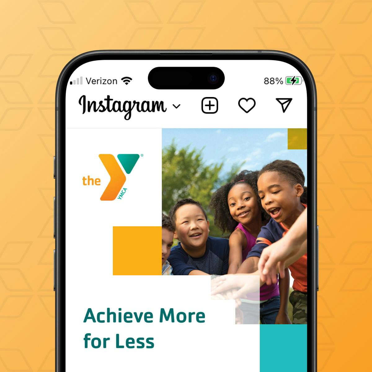 Instagram homepage featuring YMCA, showcasing Daxko's integrated nonprofit CRM software services for digital marketing growth.