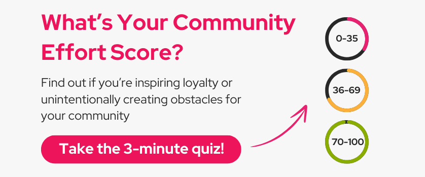 What's your community effort score quiz?