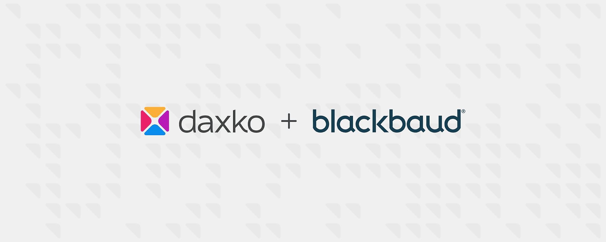 Daxko and Blackbaud logos