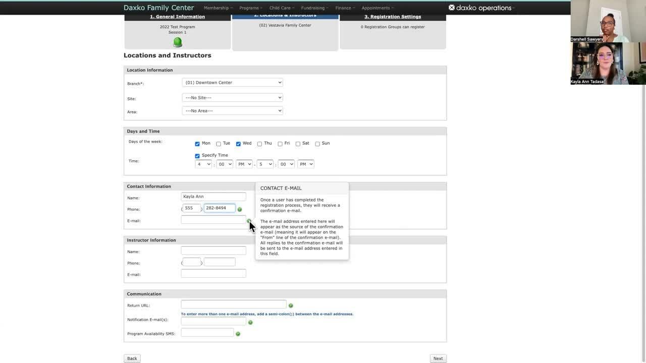 Ask The Expert - Daxko Operations (Program Registration Training)