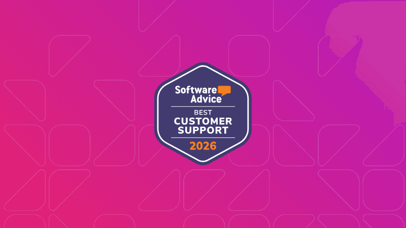 graphic featuring badge from Software Advice showing Daxko Exercise.com